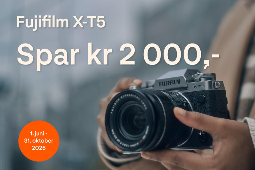 Fujifilm X-T5 tilbud